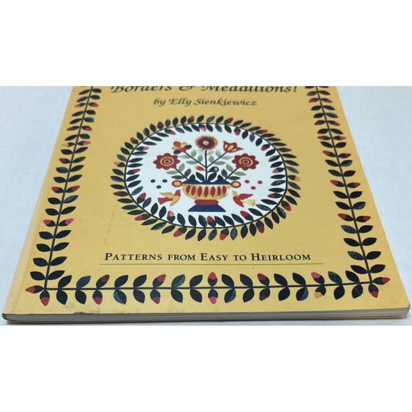 Applique 12 Borders and Medallions! : Patterns from Easy to Heirloom,   Book - Picture 7 of 9